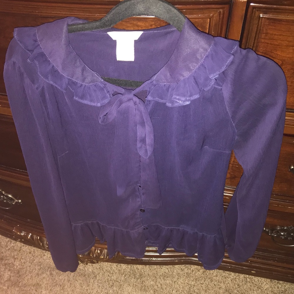 Charlotte Russe Women’s Blue Blouse